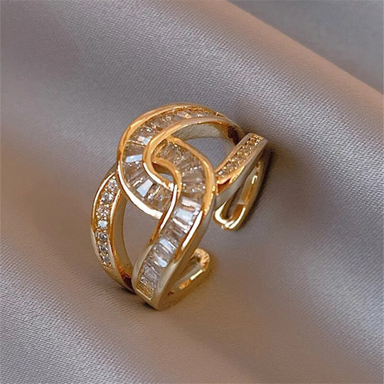 Unity - Knyttet Elegant Justerbar Ring
